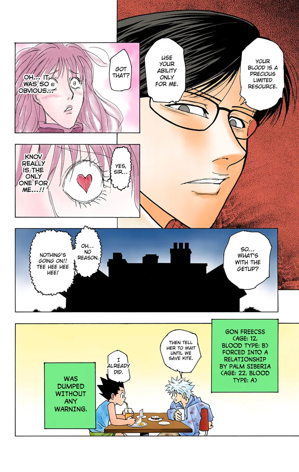 Hunter x Hunter Colored Manga, chapter 220, page 10