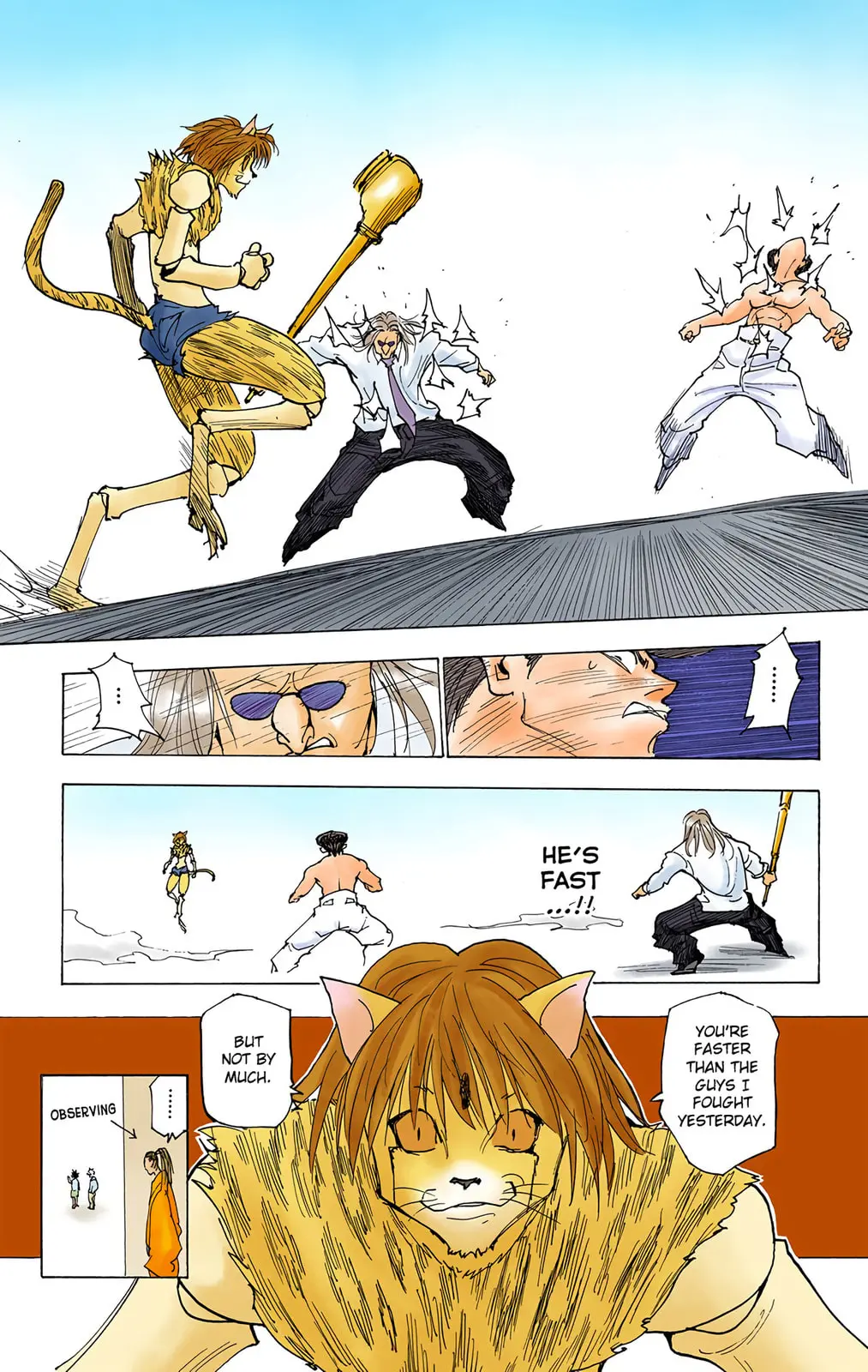 Hunter x Hunter Colored Manga, chapter 220, page 15