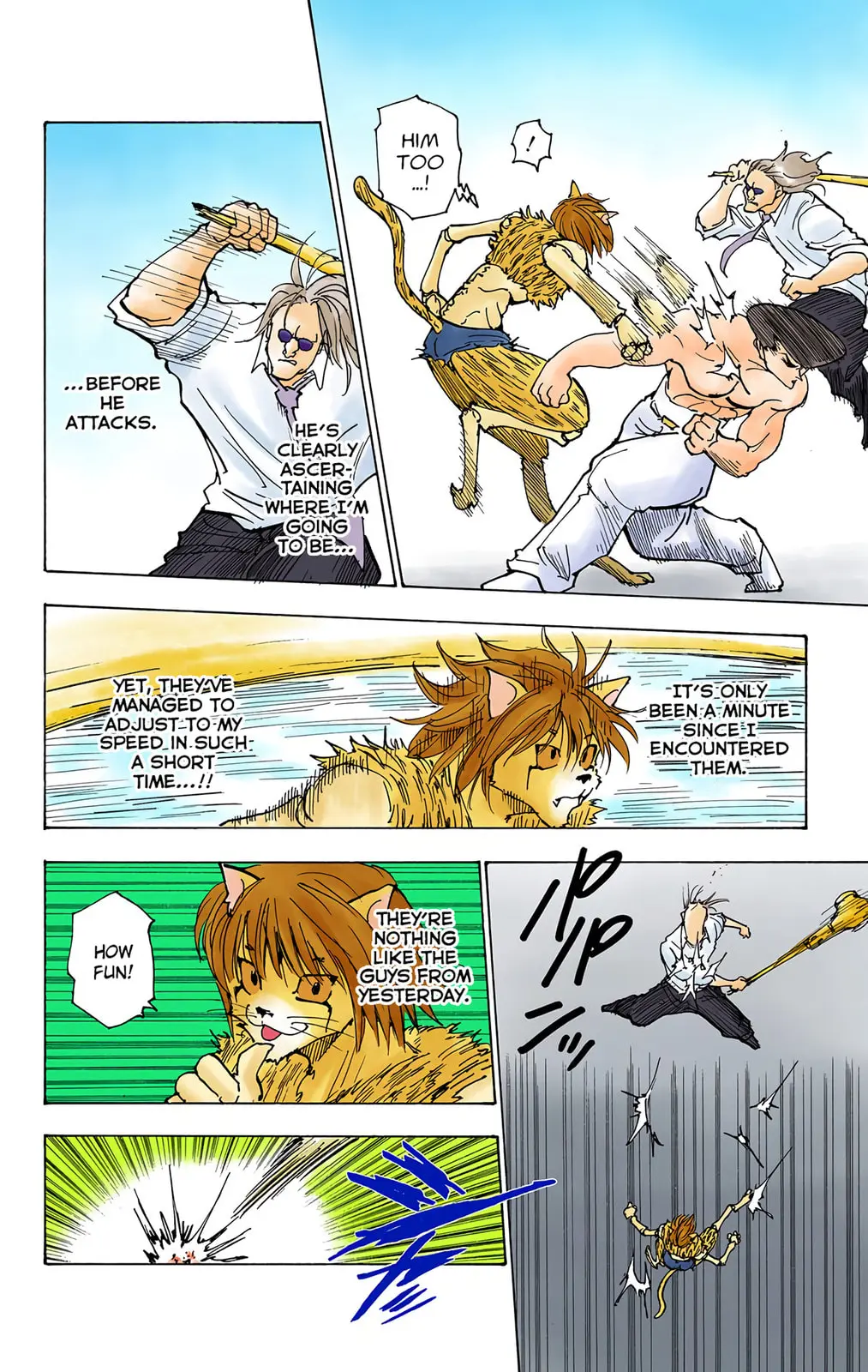 Hunter x Hunter Colored Manga, chapter 221, page 4