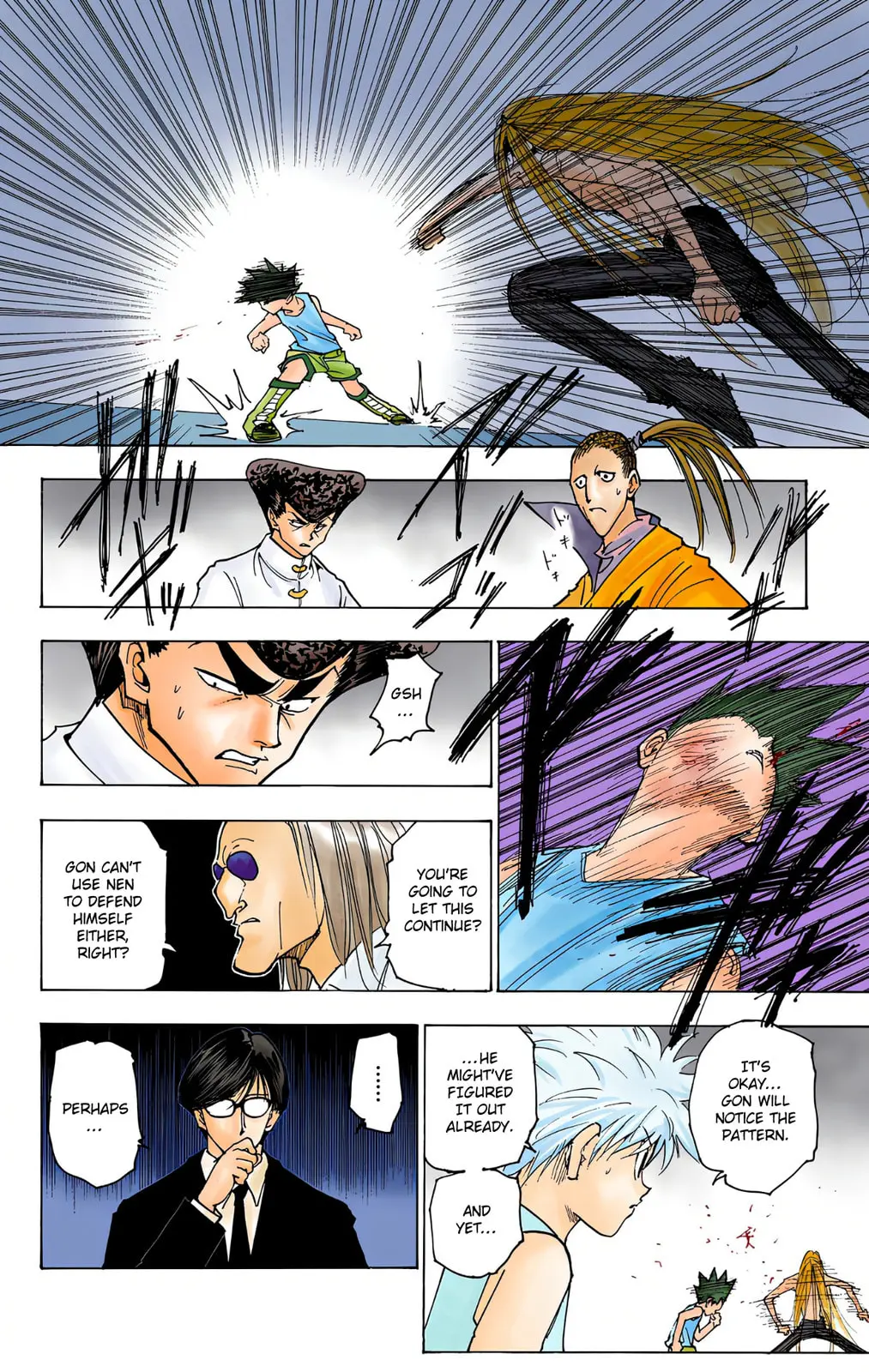 Hunter x Hunter Colored Manga, chapter 222, page 8