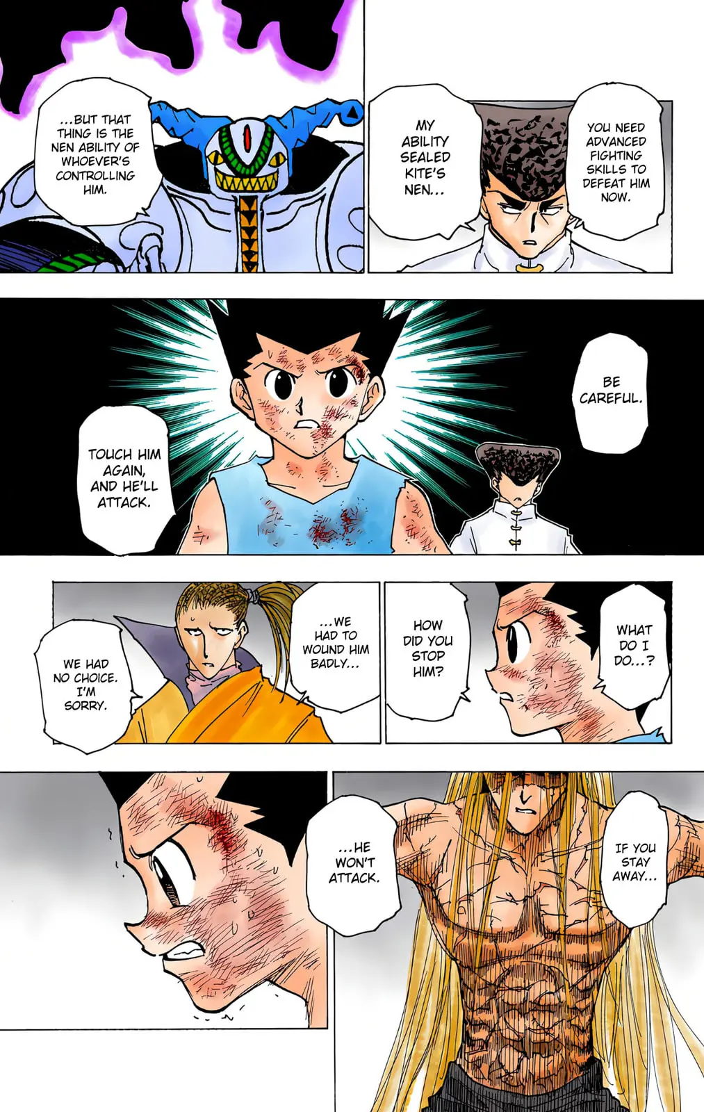Hunter x Hunter Colored Manga, chapter 222, page 13