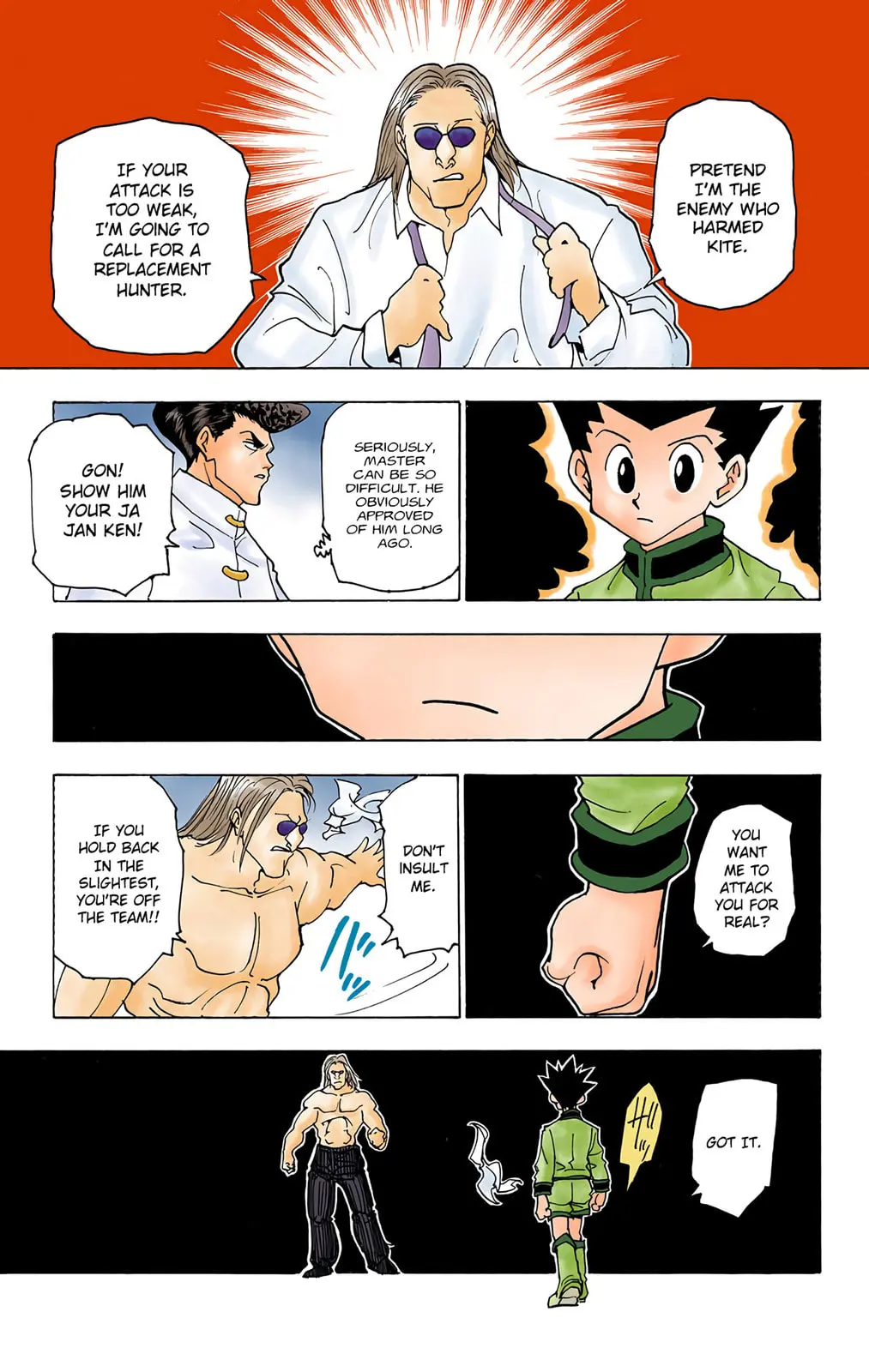 Hunter x Hunter Colored Manga, chapter 223, page 9