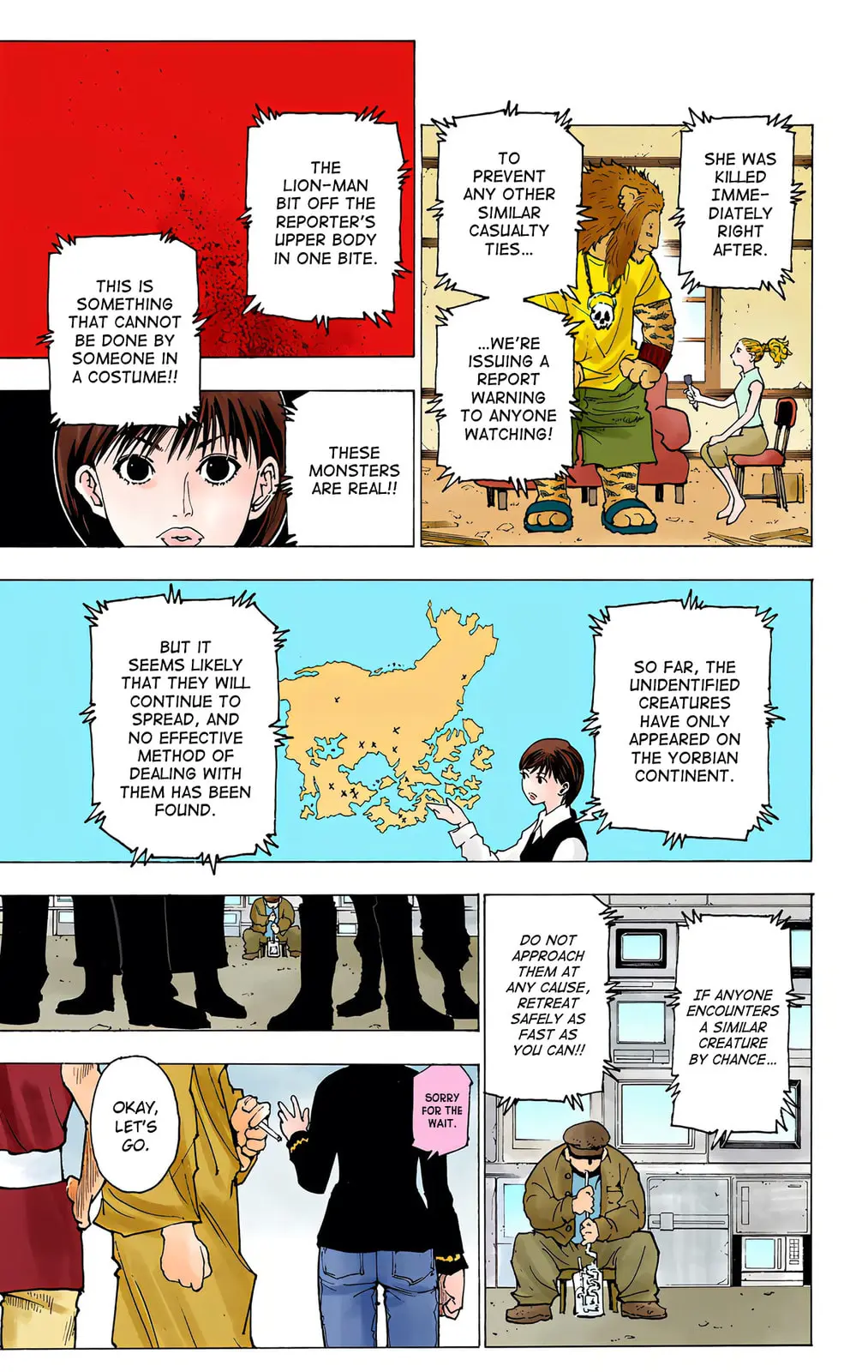 Hunter x Hunter Colored Manga, chapter 224, page 5