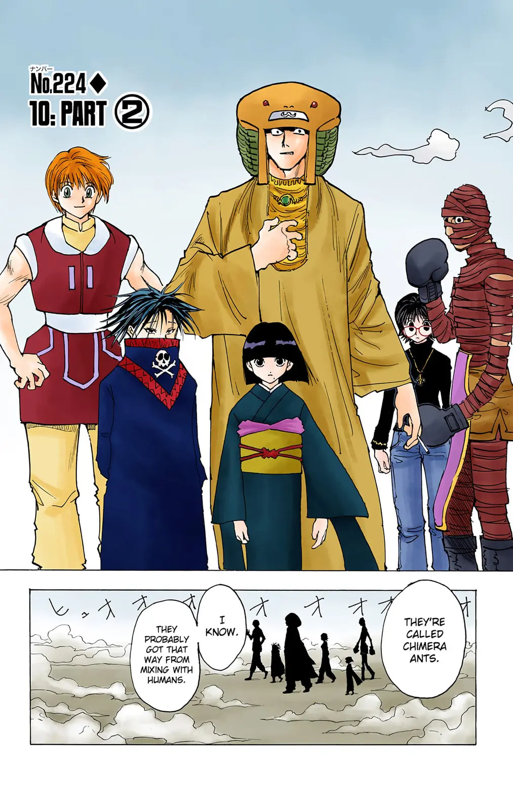 Hunter x Hunter Colored Manga, chapter 224, page 6