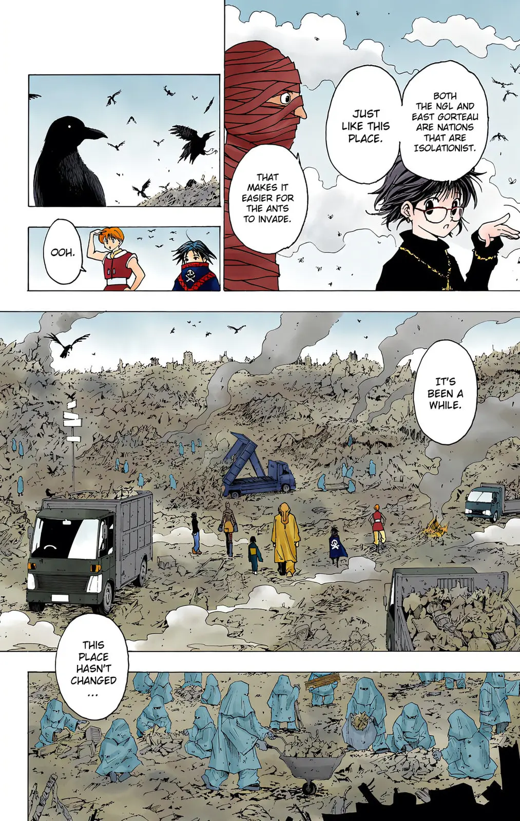 Hunter x Hunter Colored Manga, chapter 224, page 8