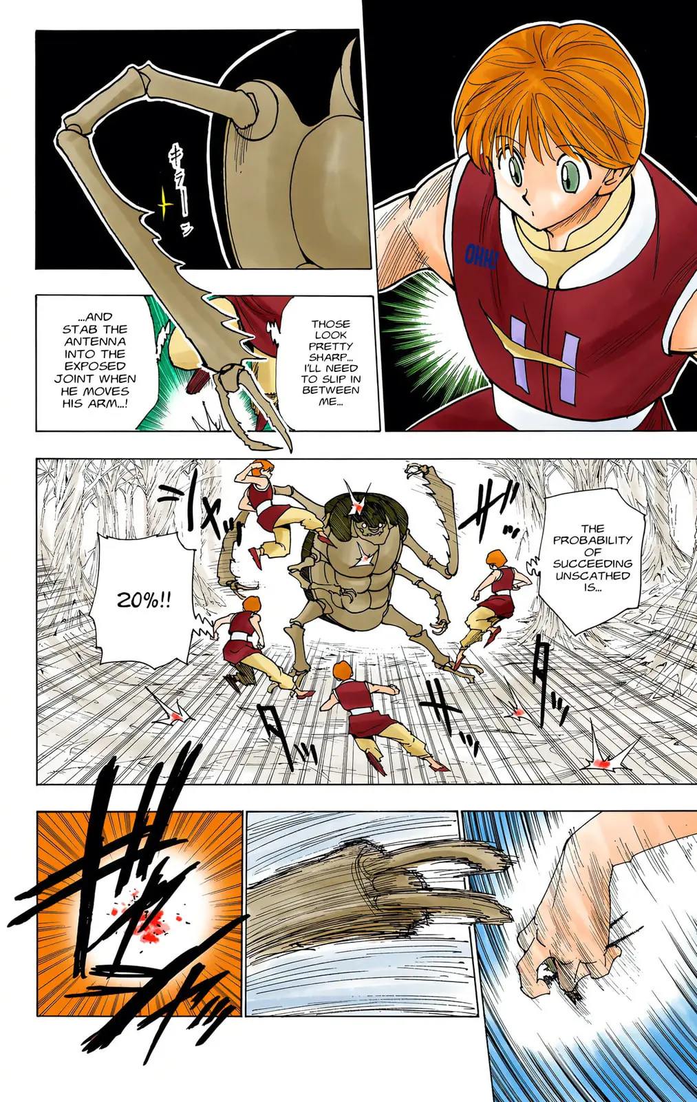 Hunter x Hunter Colored Manga, chapter 226, page 8