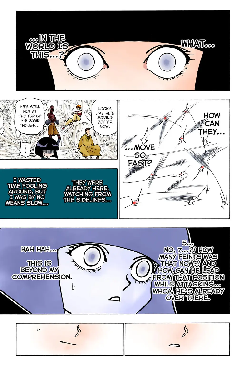 Hunter x Hunter Colored Manga, chapter 228, page 7