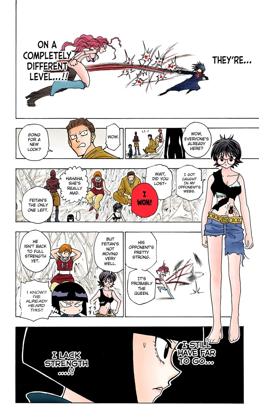 Hunter x Hunter Colored Manga, chapter 228, page 8