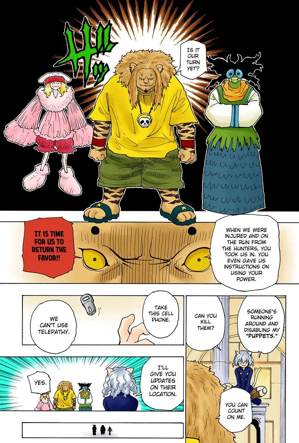 Hunter x Hunter Colored Manga, chapter 234, page 5