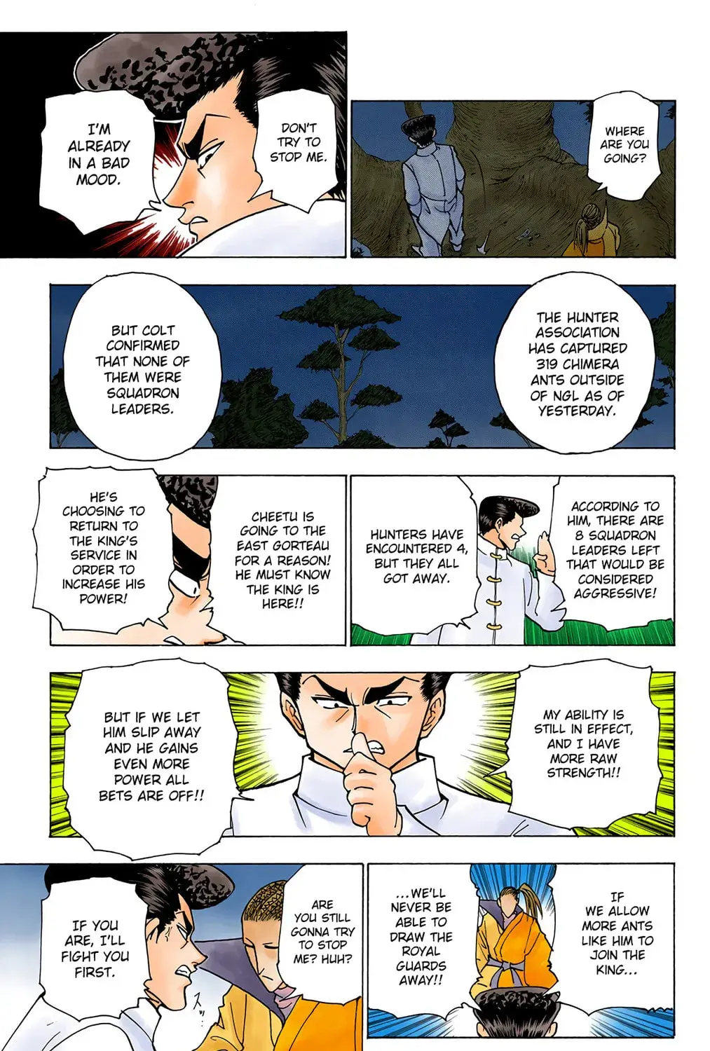 Hunter x Hunter Colored Manga, chapter 234, page 13
