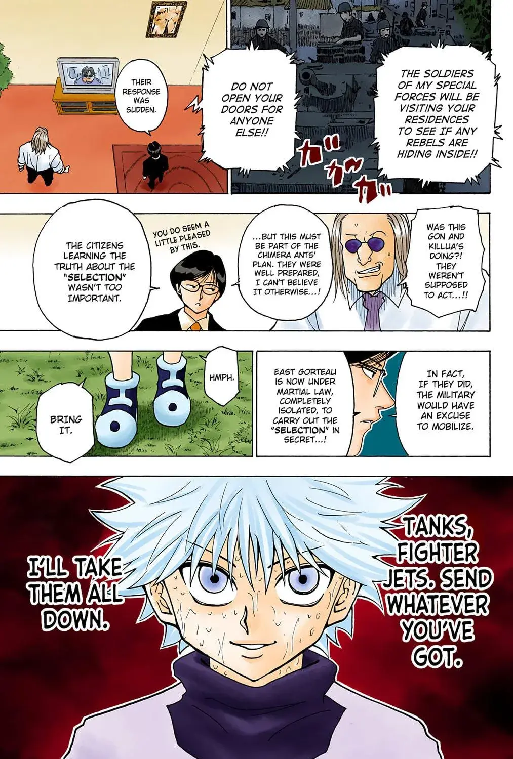 Hunter x Hunter Colored Manga, chapter 234, page 29