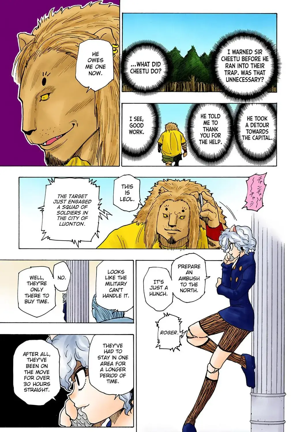Hunter x Hunter Colored Manga, chapter 235, page 9