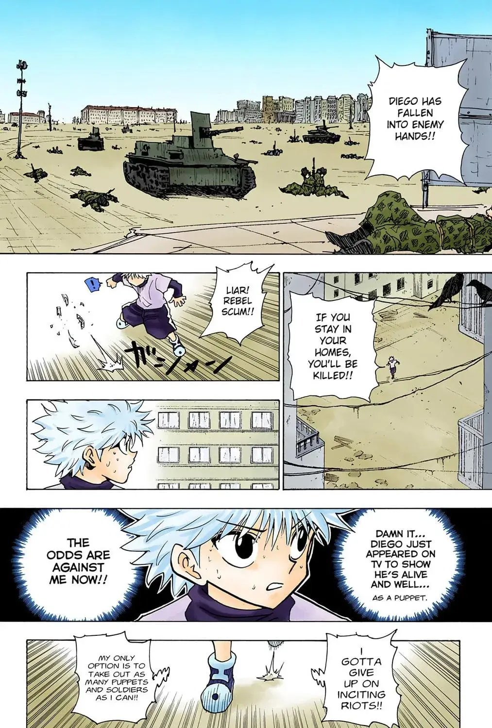 Hunter x Hunter Colored Manga, chapter 235, page 11