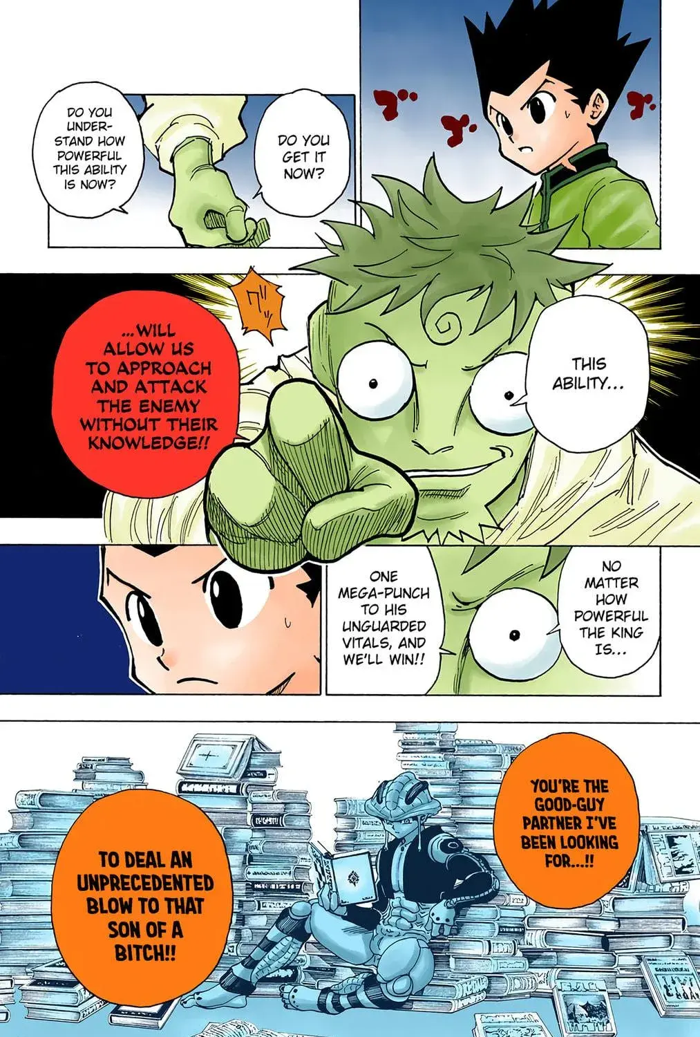 Hunter x Hunter Colored Manga, chapter 243, page 5