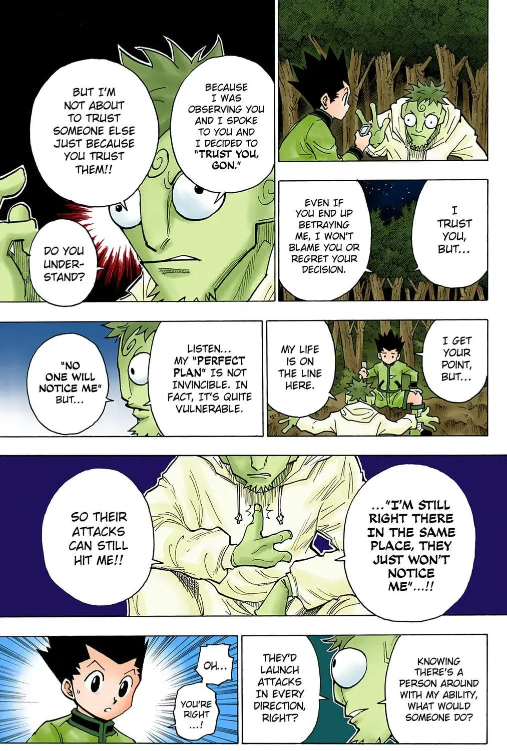 Hunter x Hunter Colored Manga, chapter 243, page 9