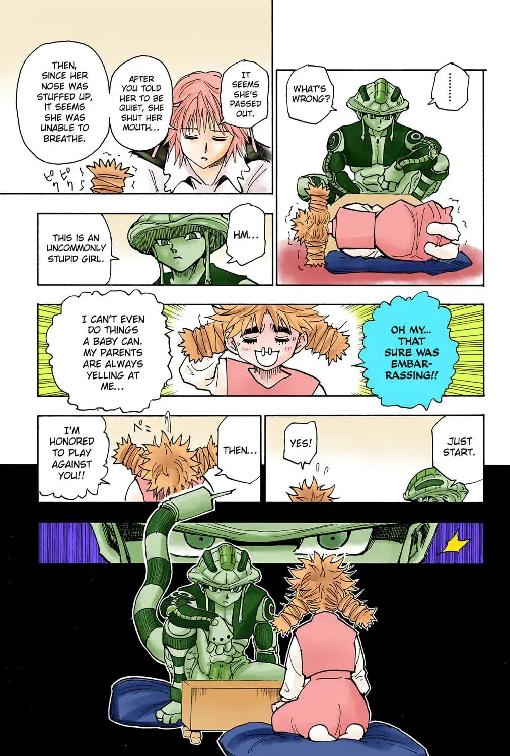 Hunter x Hunter Colored Manga, chapter 244, page 9