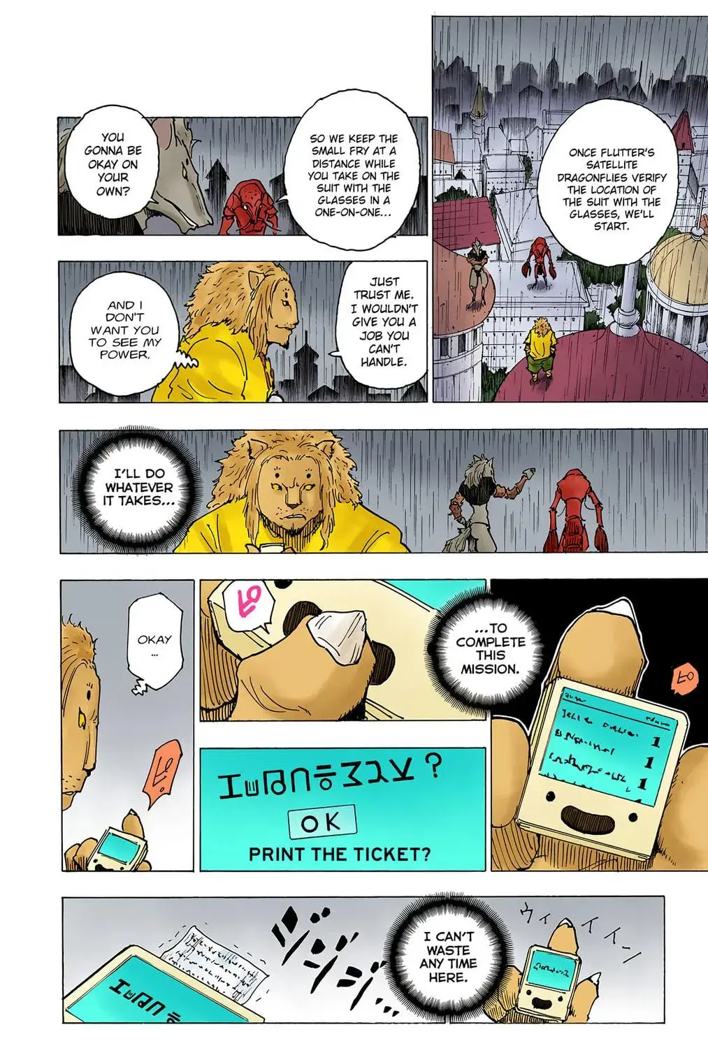 Hunter x Hunter Colored Manga, chapter 248, page 29