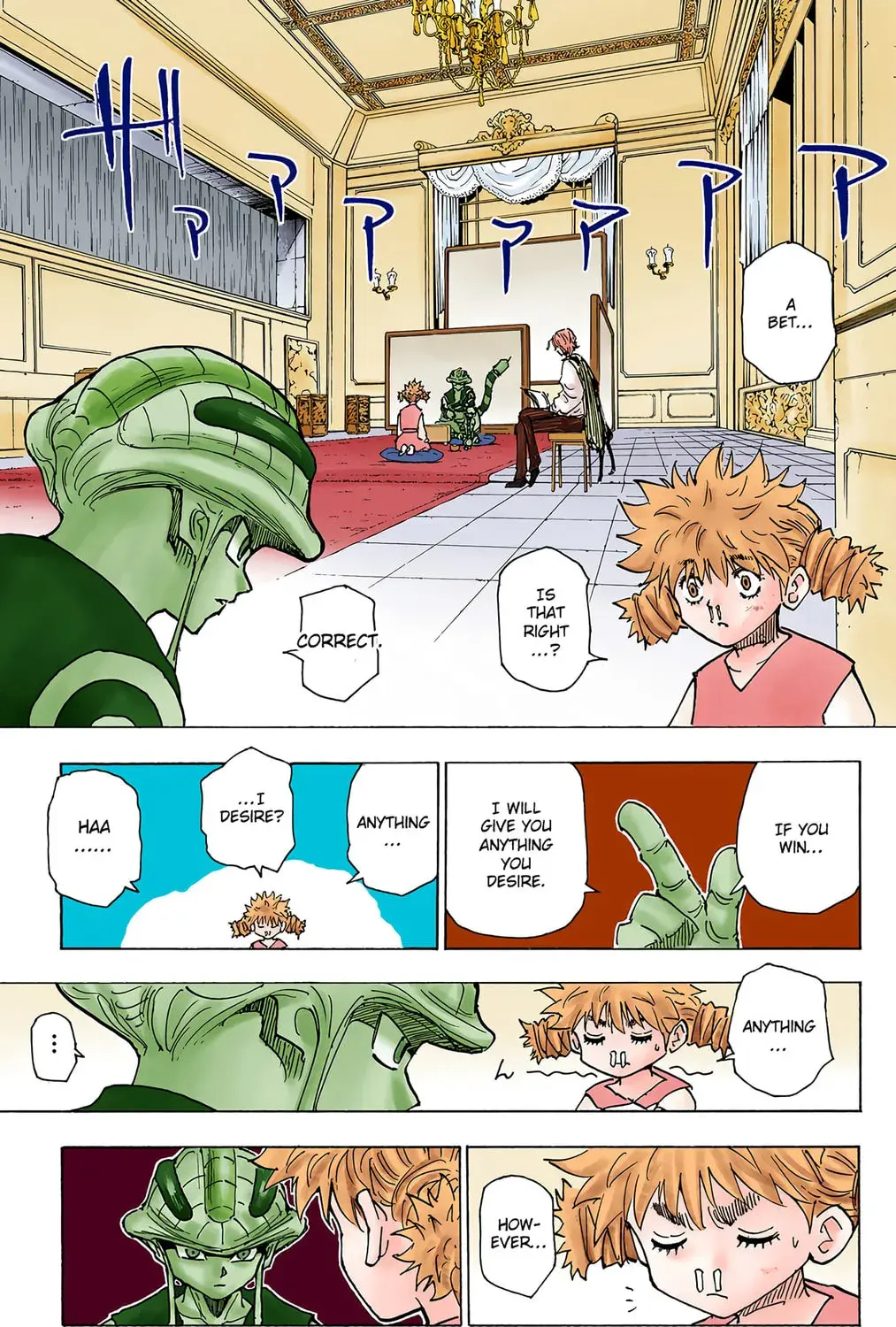 Hunter x Hunter Colored Manga, chapter 249, page 1