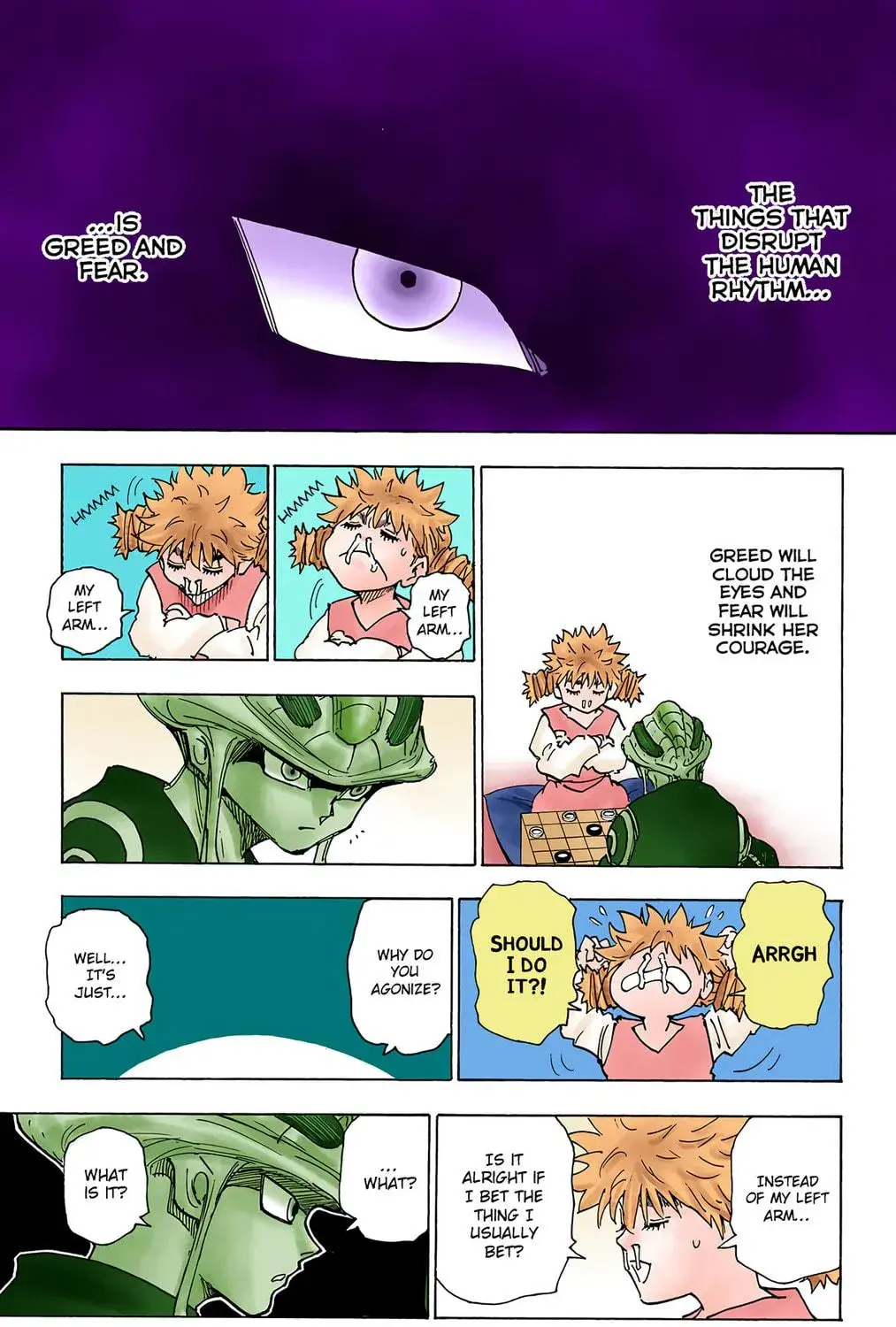 Hunter x Hunter Colored Manga, chapter 249, page 5