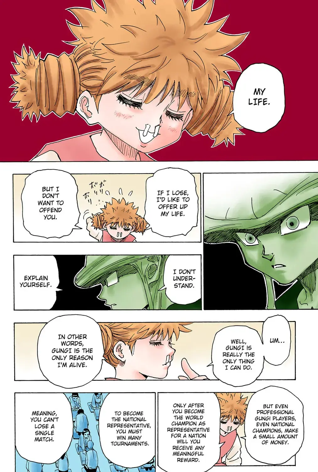 Hunter x Hunter Colored Manga, chapter 249, page 7