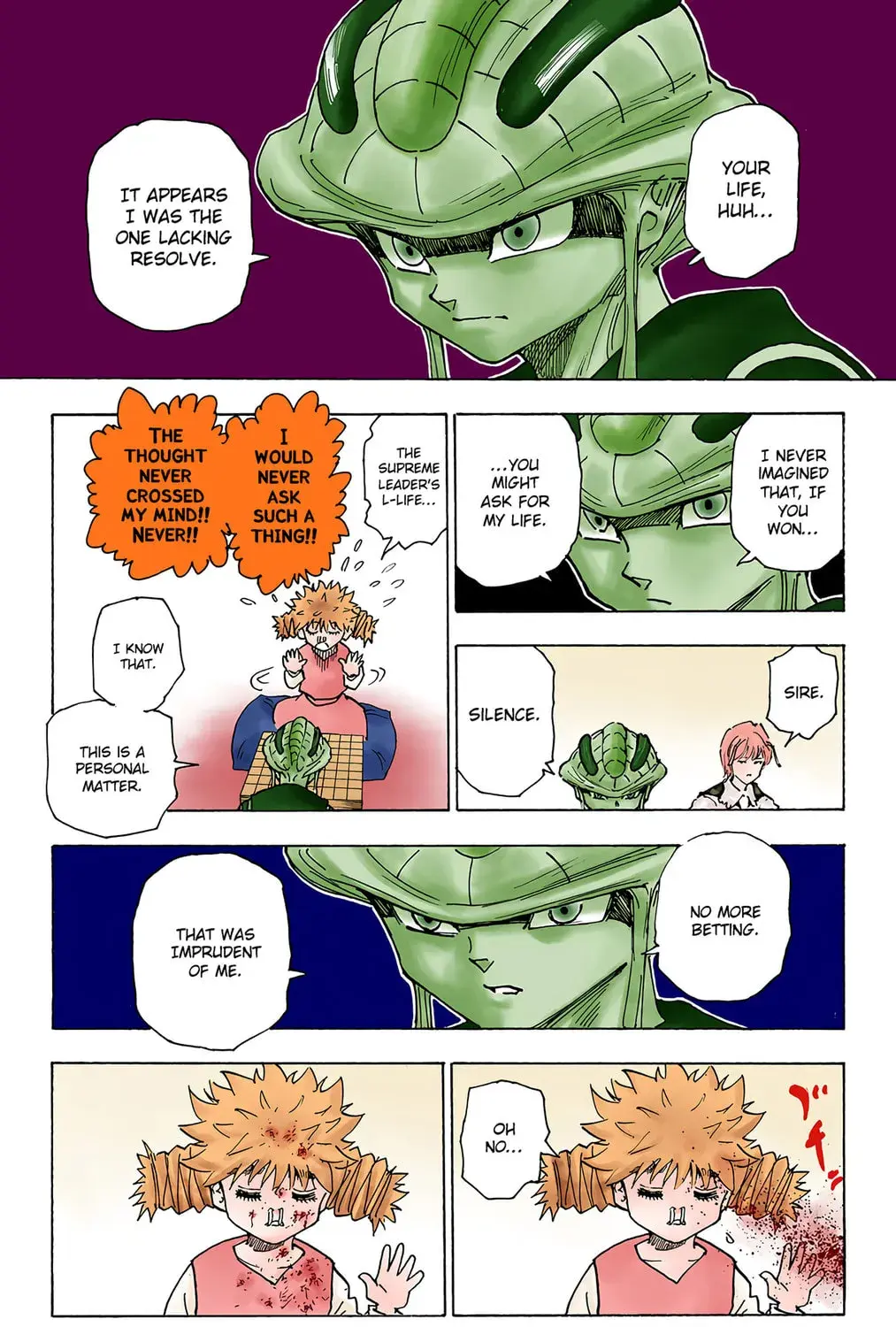 Hunter x Hunter Colored Manga, chapter 249, page 13
