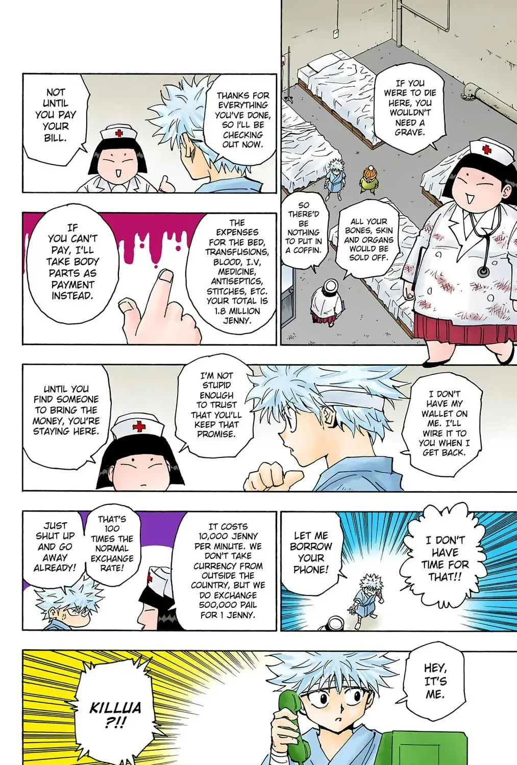 Hunter x Hunter Colored Manga, chapter 255, page 9