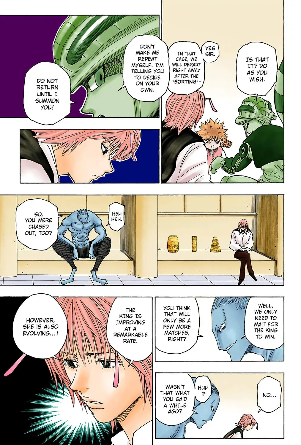 Hunter x Hunter Colored Manga, chapter 256, page 21