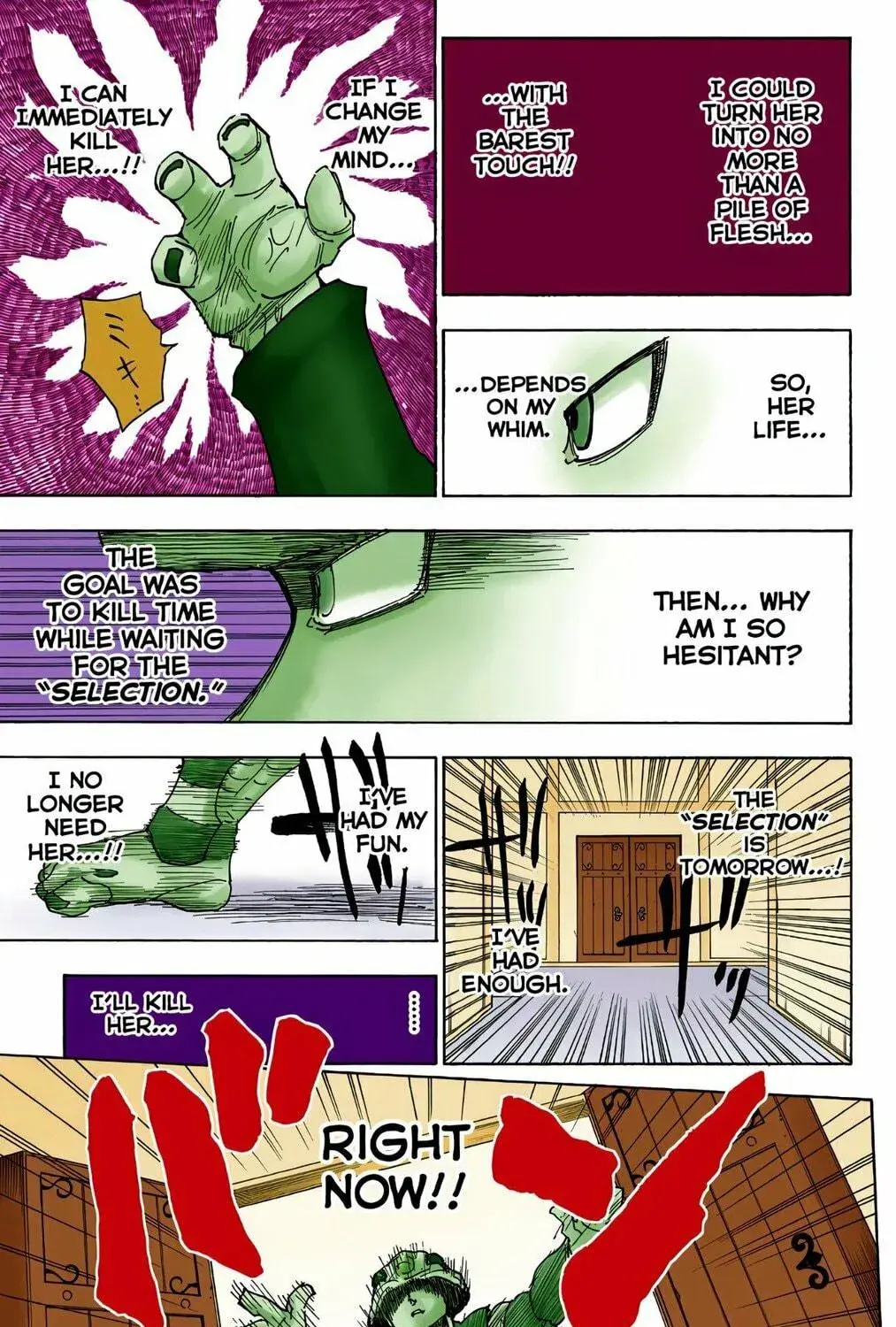 Hunter x Hunter Colored Manga, chapter 258, page 9