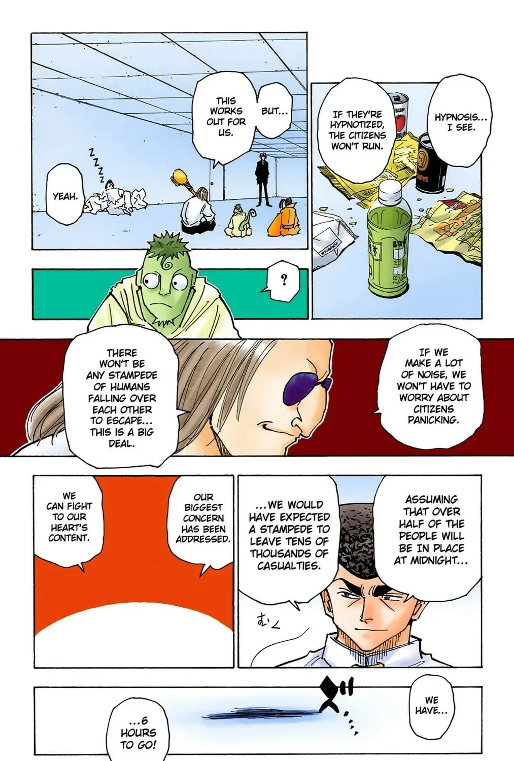 Hunter x Hunter Colored Manga, chapter 260, page 7