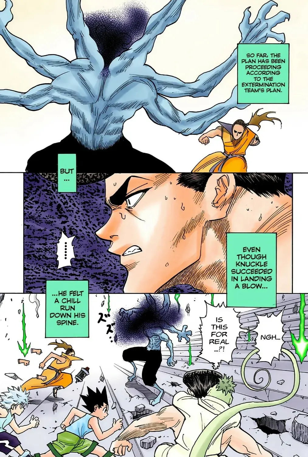 Hunter x Hunter Colored Manga, chapter 267, page 7