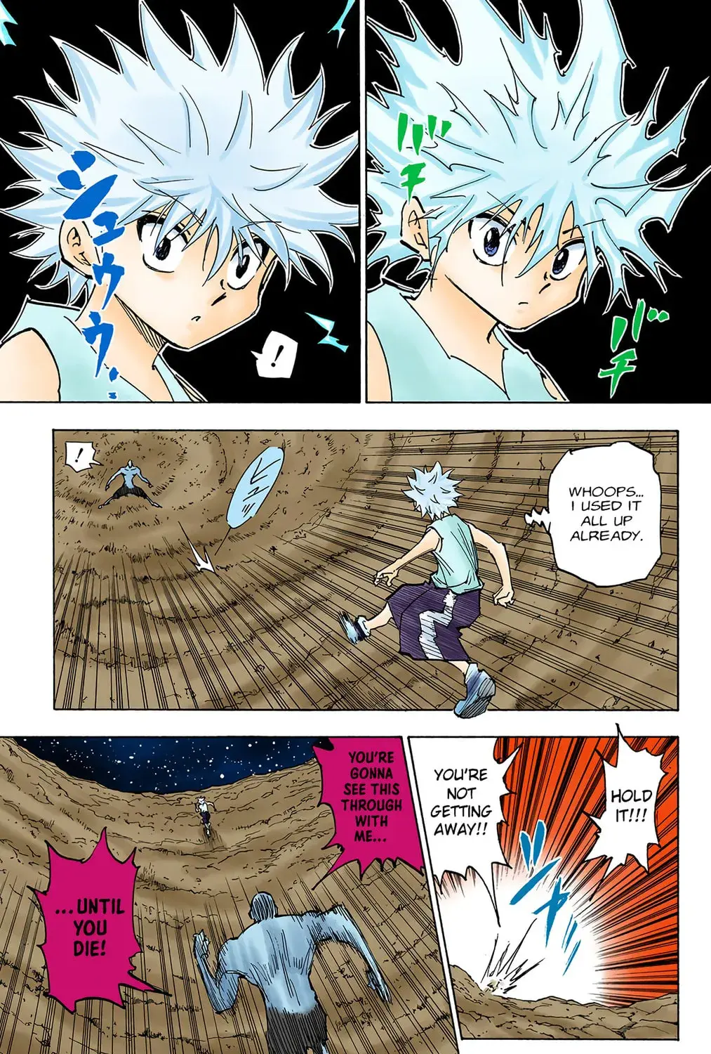 Hunter x Hunter Colored Manga, chapter 281, page 37