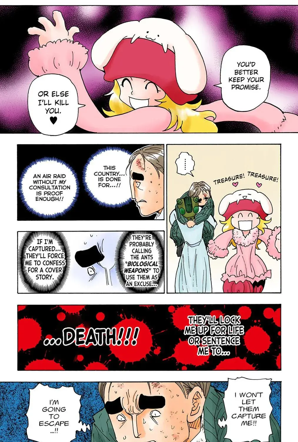 Hunter x Hunter Colored Manga, chapter 285, page 9