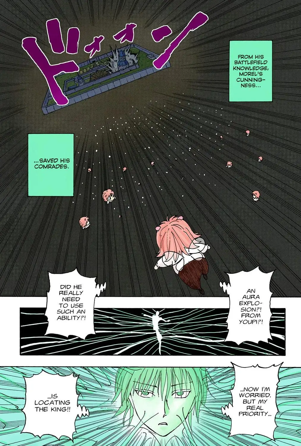 Hunter x Hunter Colored Manga, chapter 286, page 17