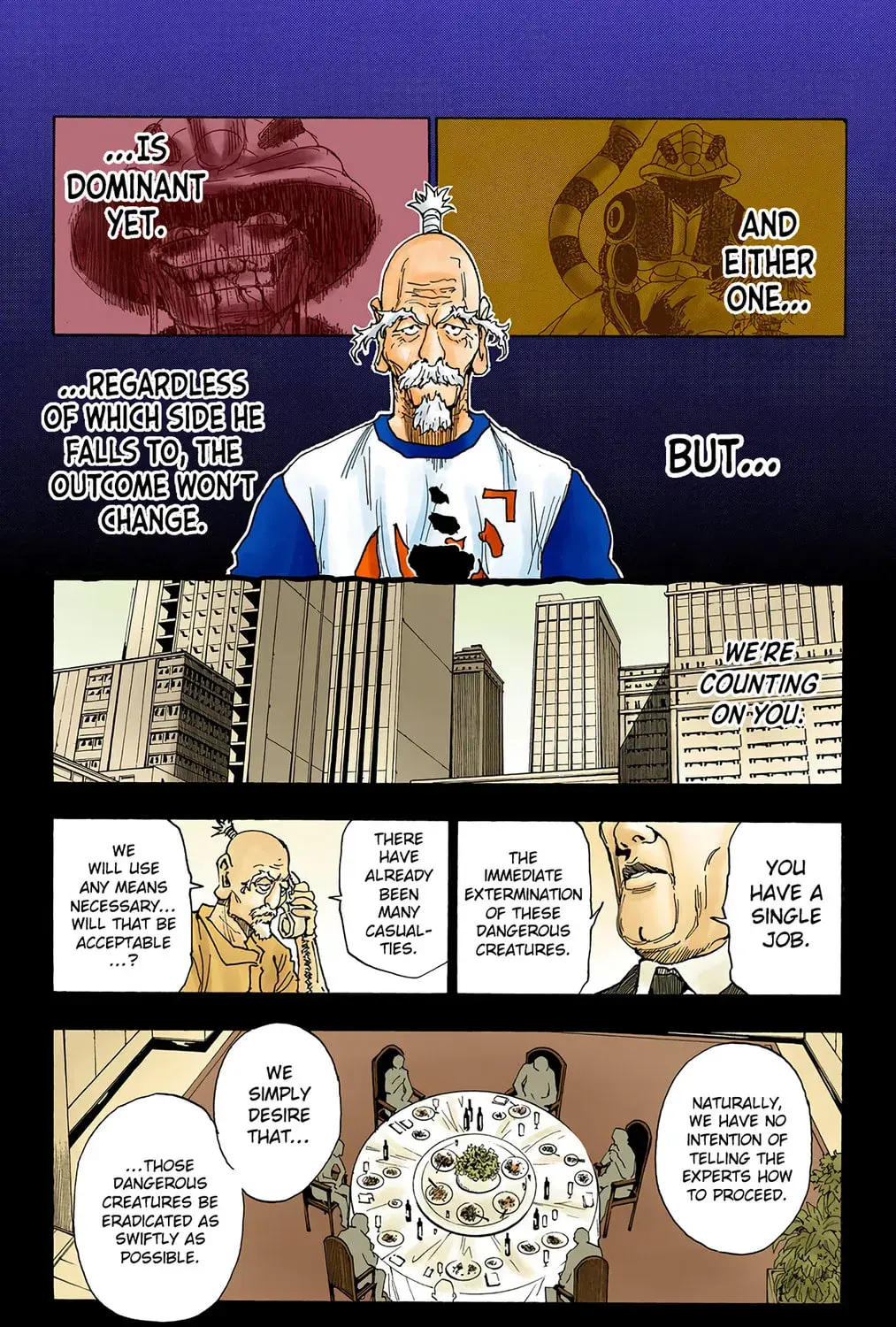 Hunter x Hunter Colored Manga, chapter 288, page 15