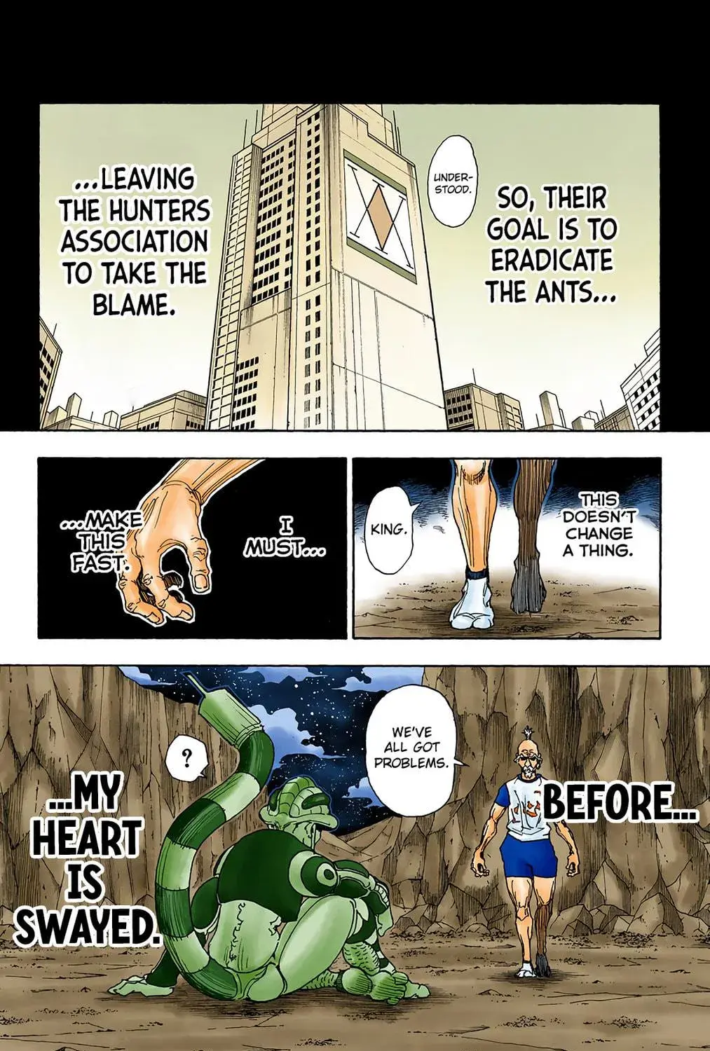 Hunter x Hunter Colored Manga, chapter 288, page 17