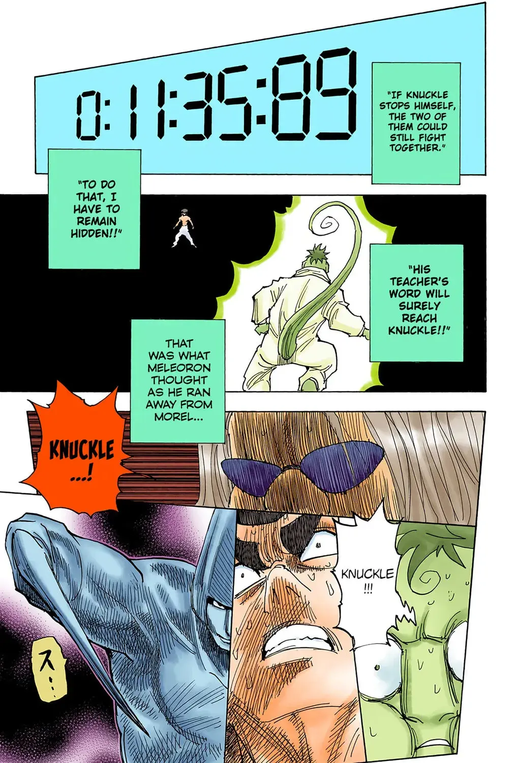 Hunter x Hunter Colored Manga, chapter 289, page 21