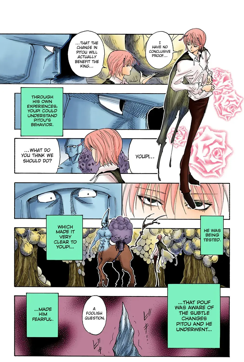 Hunter x Hunter Colored Manga, chapter 290, page 13