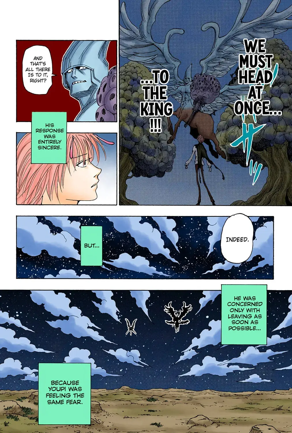 Hunter x Hunter Colored Manga, chapter 290, page 15