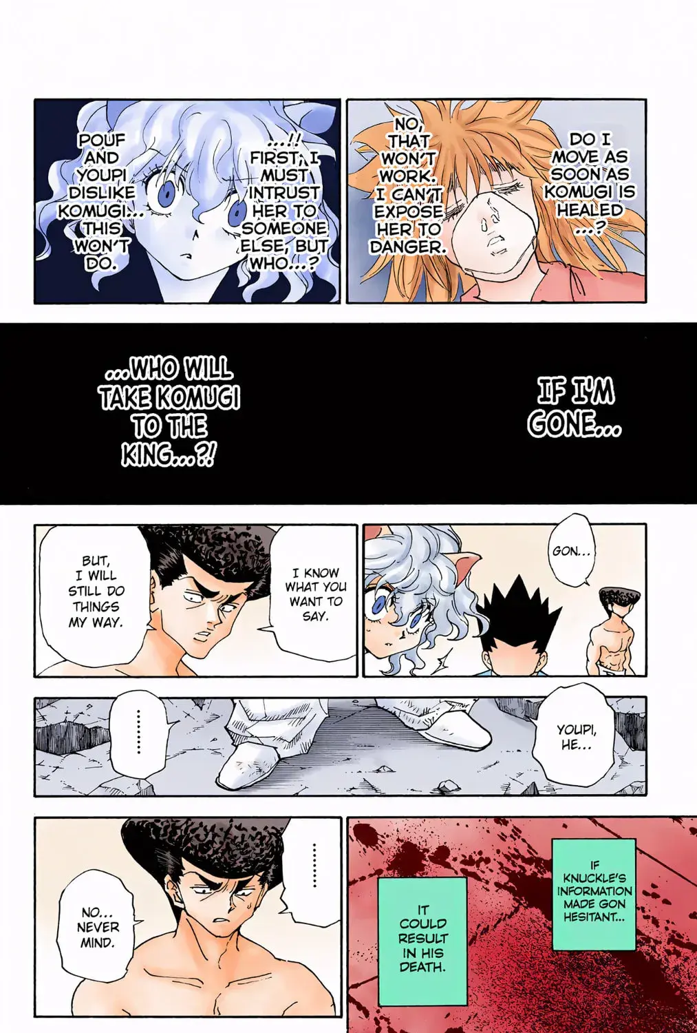 Hunter x Hunter Colored Manga, chapter 295, page 33
