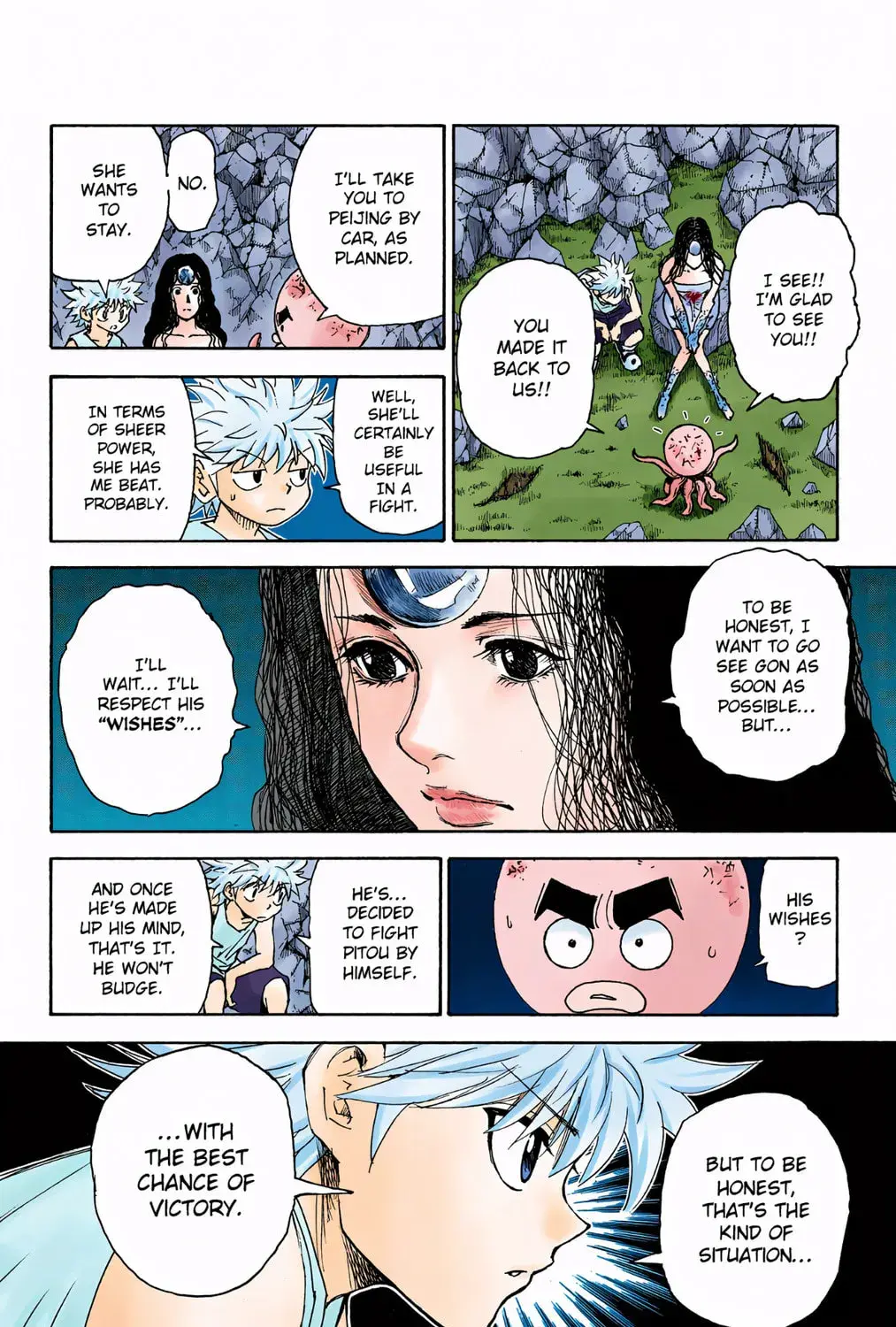 Hunter x Hunter Colored Manga, chapter 300, page 7