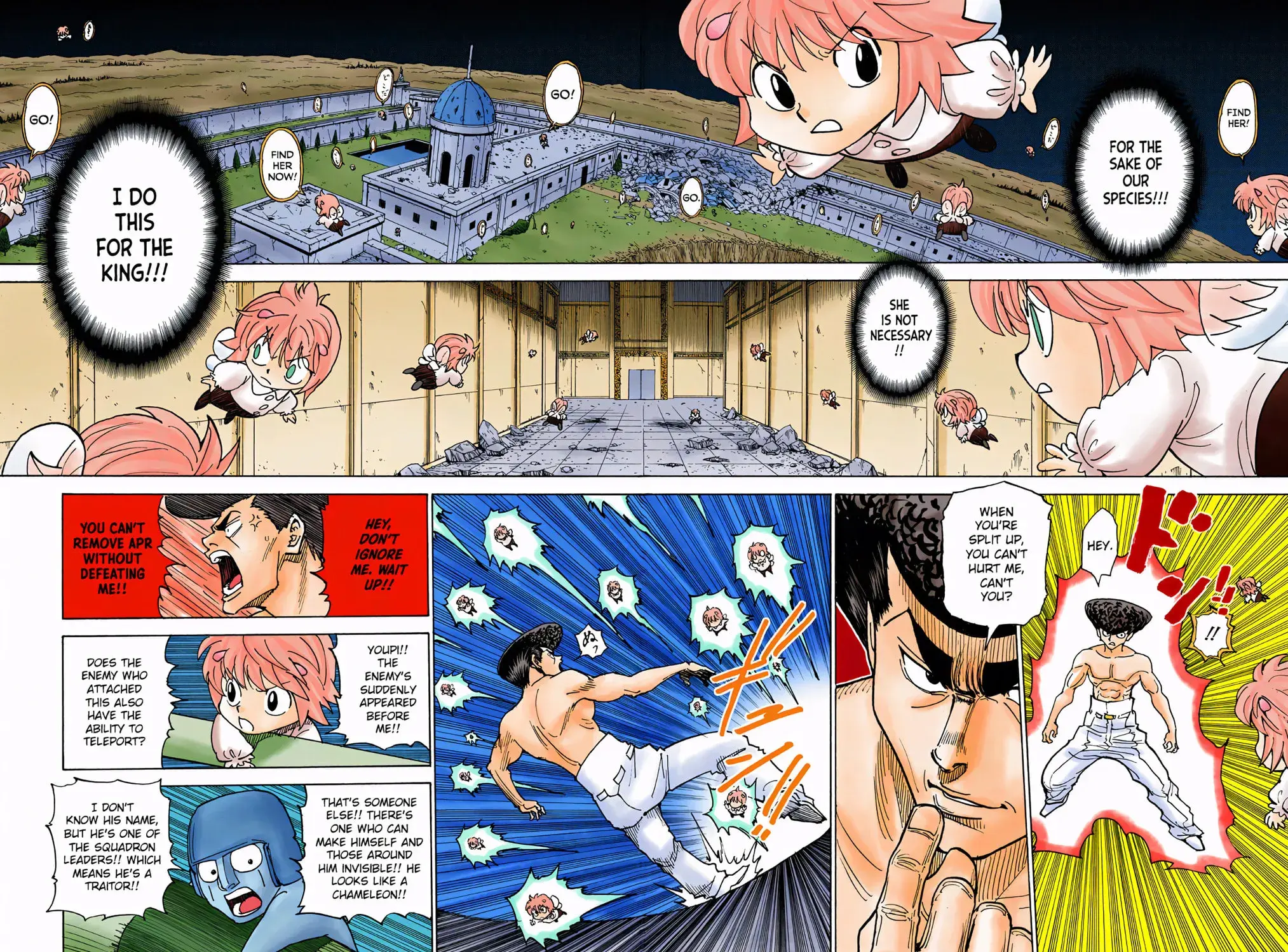 Hunter x Hunter Colored Manga, chapter 302, page 21