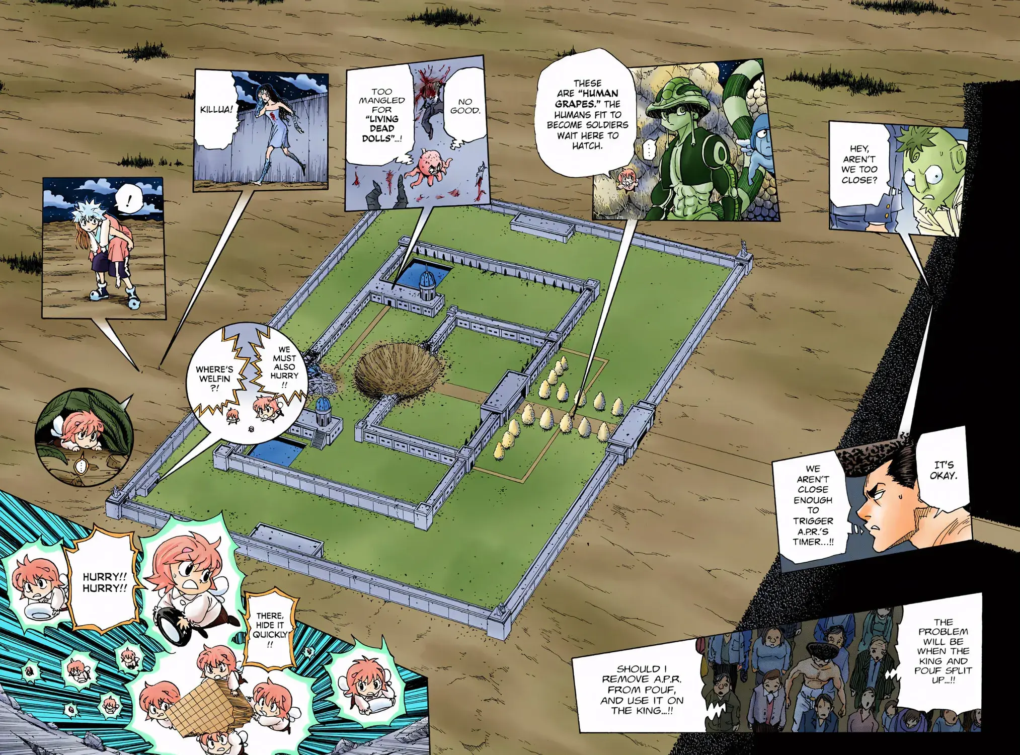 Hunter x Hunter Colored Manga, chapter 304, page 3