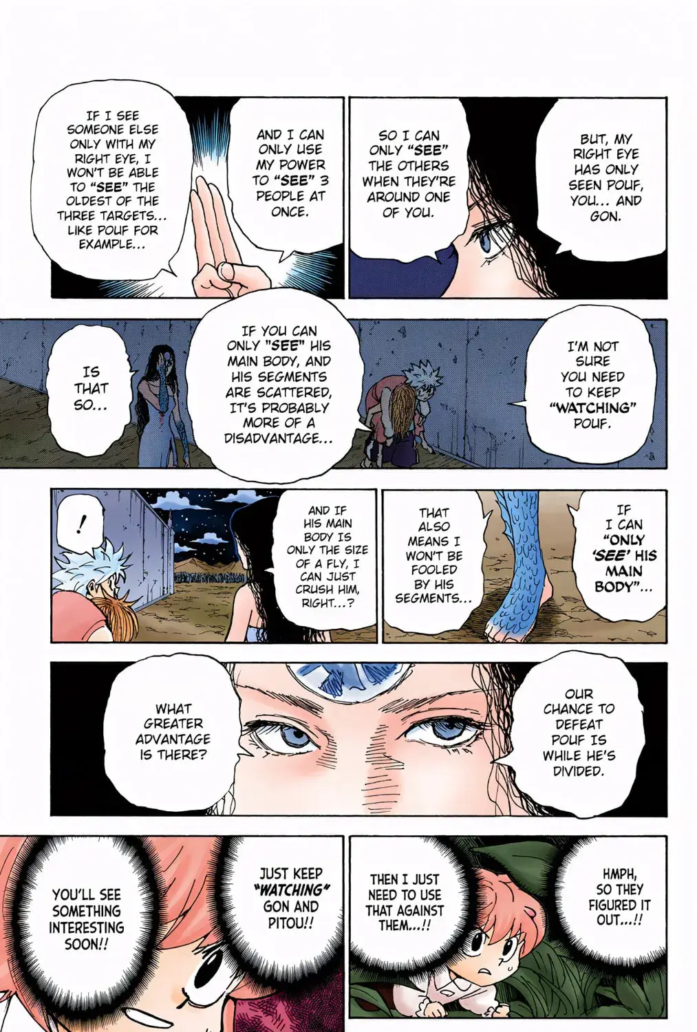 Hunter x Hunter Colored Manga, chapter 304, page 7