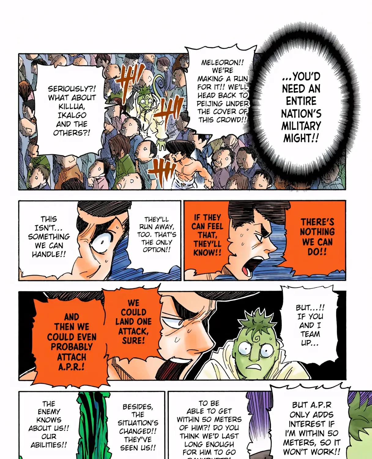 Hunter x Hunter Colored Manga, chapter 308, page 21