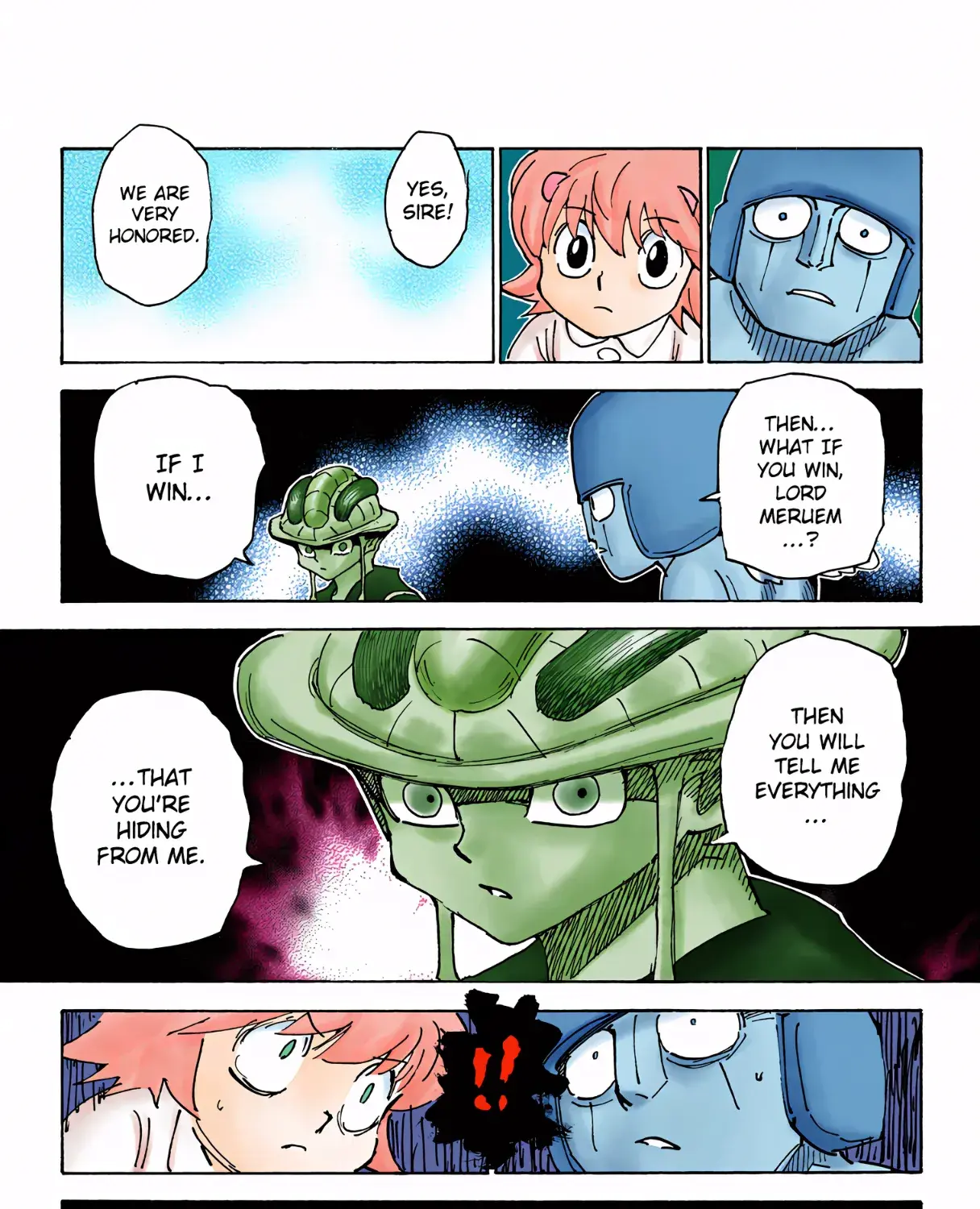 Hunter x Hunter Colored Manga, chapter 309, page 9