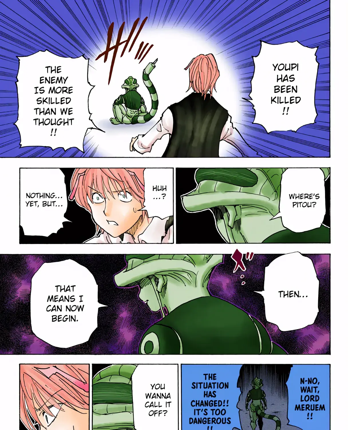 Hunter x Hunter Colored Manga, chapter 310, page 33