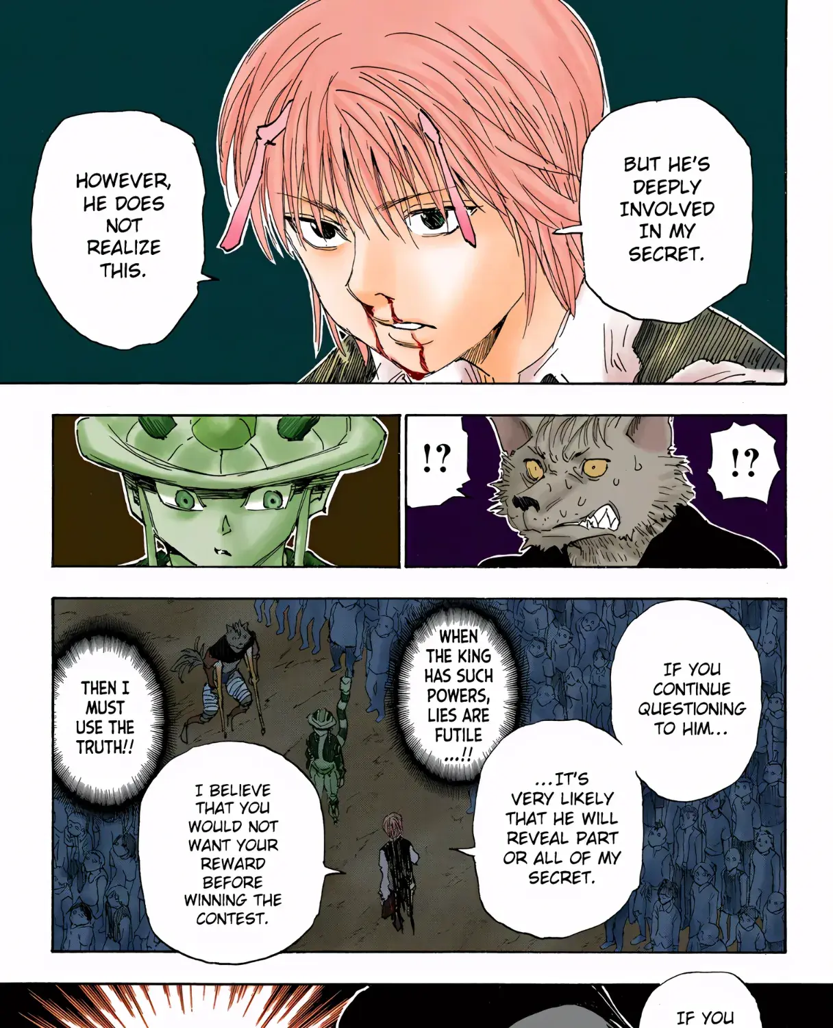 Hunter x Hunter Colored Manga, chapter 312, page 23