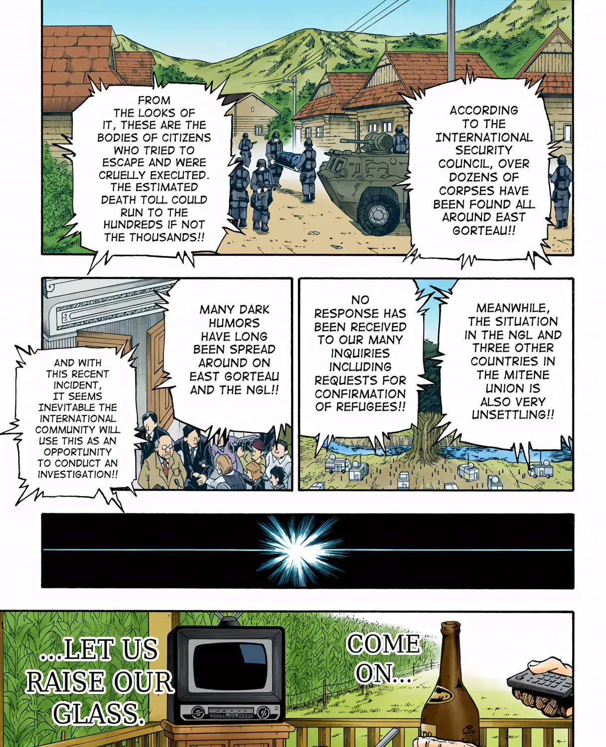 Hunter x Hunter Colored Manga, chapter 315, page 31