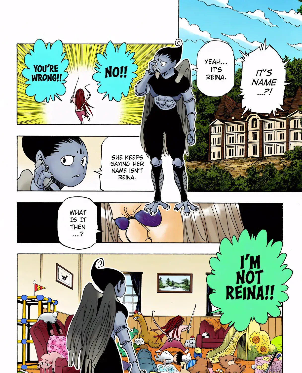 Hunter x Hunter Colored Manga, chapter 316, page 31