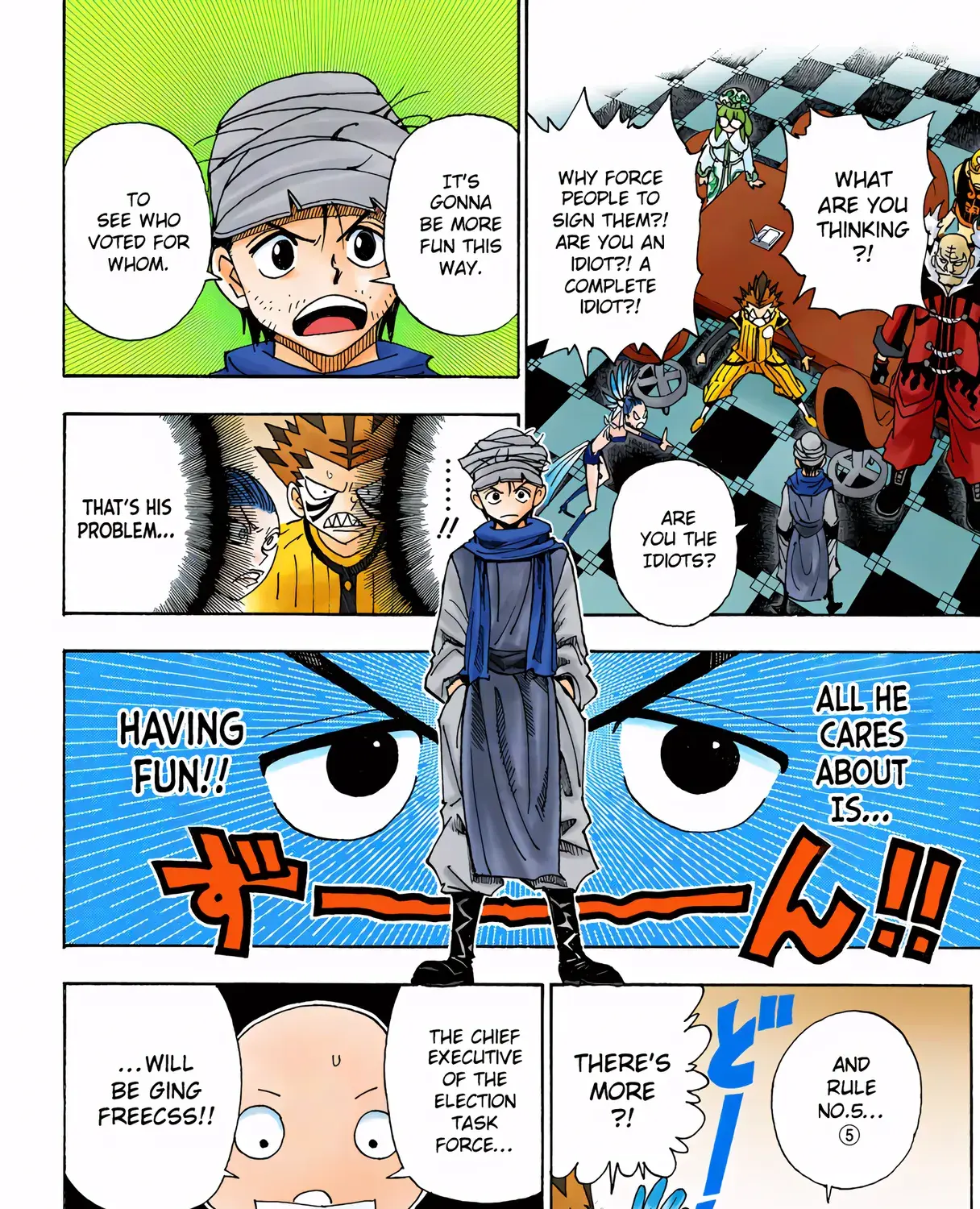 Hunter x Hunter Colored Manga, chapter 320, page 3